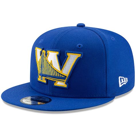 New Era Golden State Warriors Royal Team Letter Logo Back Half Series ...