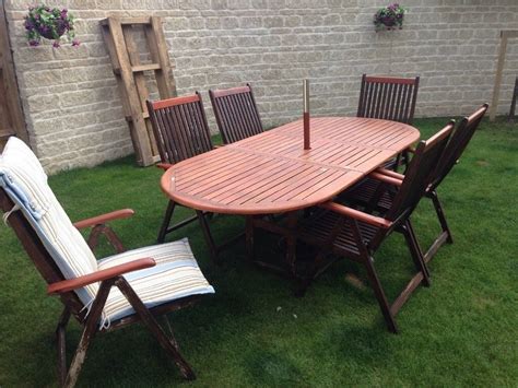 Wooden garden furniture set | in Faringdon, Oxfordshire | Gumtree