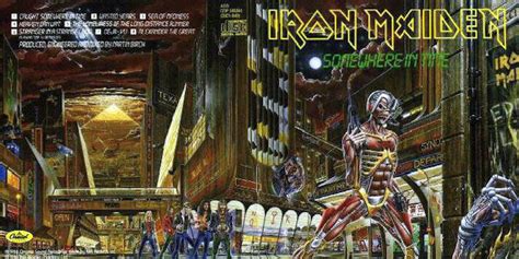 32 Hidden References on Iron Maiden's Somewhere In Time Cover | iHeart