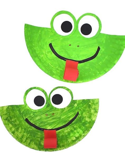 15 Fun Frog Crafts for Kids to Make - Craft Play Learn | Frog crafts ...