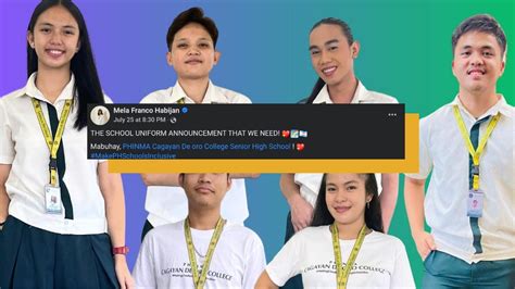 This Cagayan de Oro School's Uniform Announcement Went Viral for Being ...