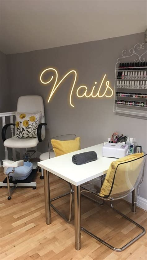 Nails inspirations Nail Salon Design, Home Nail Salon Ideas, Home ...