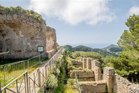 The Famous Villa Jovis on the Island of Capri, Italy Stock Image - Image of monte, city: 146190467