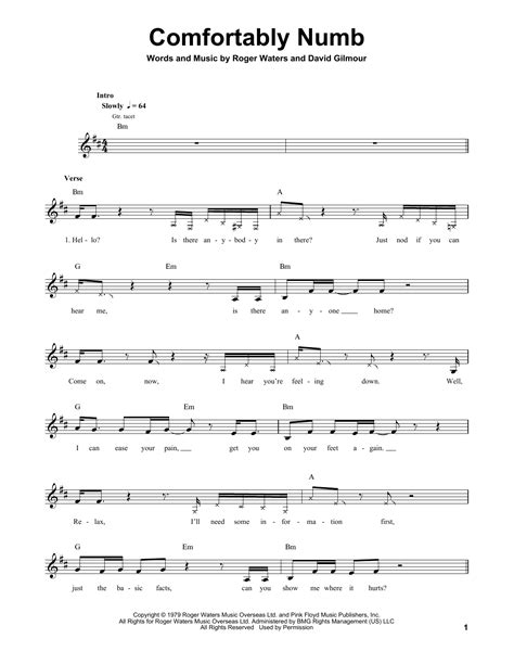 Comfortably Numb by Pink Floyd - Guitar Tab Play-Along - Guitar Instructor