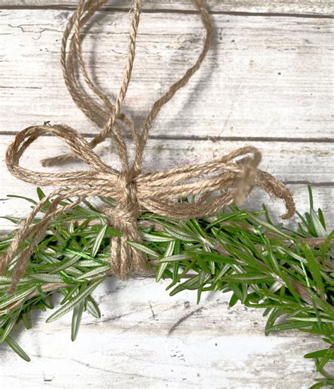 How to Make a DIY Rosemary Wreath - Laura Kelly's Inklings