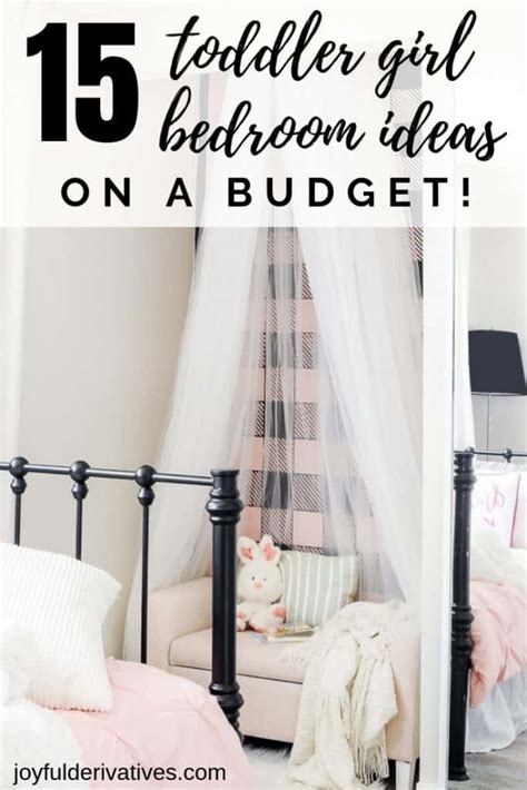 15 Easy Toddler Girl Bedroom Ideas on a Budget - Joyful Derivatives