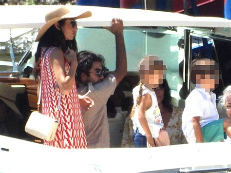 George Clooney Joins Amal & Their Twins For A Boat Ride In Italy – Hollywood Life