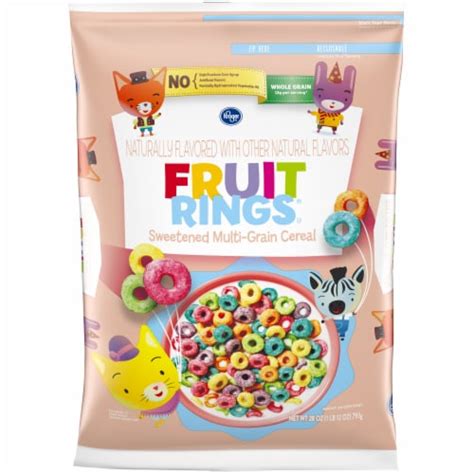 Kroger® Fruit Rings Multi-Grain Cereal, 28 oz - Kroger