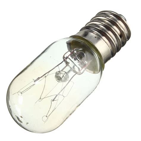 Edison Bulb Refrigerator Fridge Light Bulb E14 SES 15W/25W AC 220 230V Refrigerator Fridge Light ...