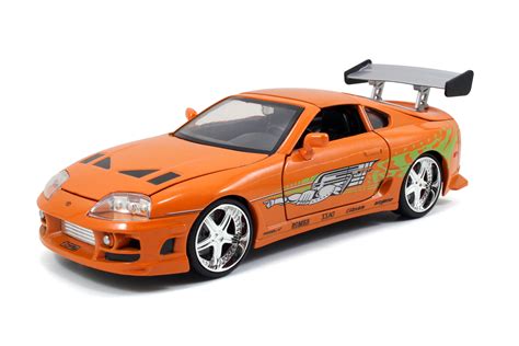 FAST & FURIOUS BRIAN'S '95 TOYOTA SUPRA 1:24 SCALE DIECAST CAR BY JADA ...