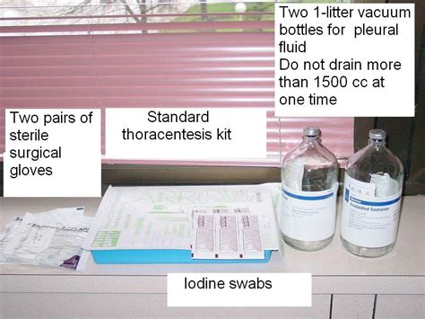 Clinical Notes: Thoracentesis: A Step-by-Step Procedure Guide with Photos