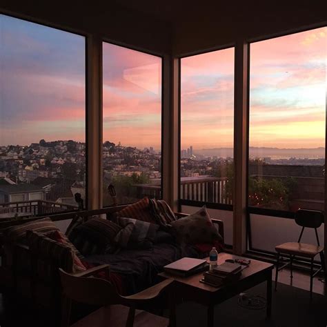 pinterest // @해바라기 | aesthetic | other | Apartment View, Dream Apartment, Aesthetic Rooms, Sky ...