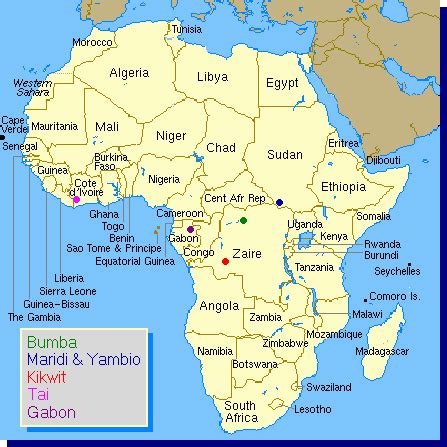 Zaire Africa Map | Map Of Africa