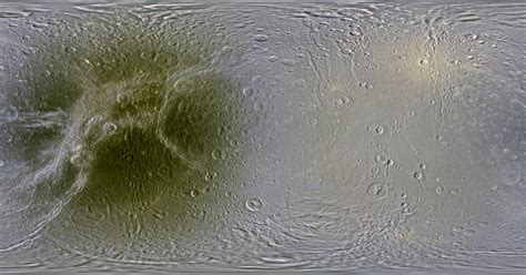 NASA releases stunning global maps of six of Saturn's moons