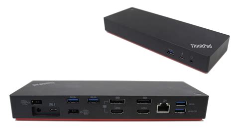 Lenovo ThinkPad Thunderbolt 3 Dock Gen 2 40AN Docking Station USB-C HDMI DisplayPort SN ...