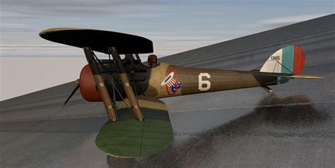 Nieuport-28 3D Model by ChipBassChaos