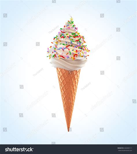 Soft Ice Cream Sprinkles Stock Photo 266000111 : Shutterstock