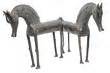 Abstract Horse sculptures