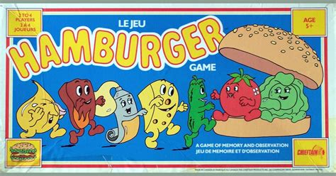 The Hamburger Game | Board Game | BoardGameGeek