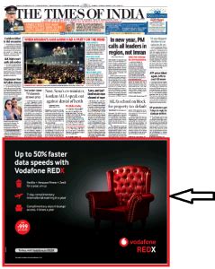 Newspaper Ad Size In India | Newspaper Advertising Guide