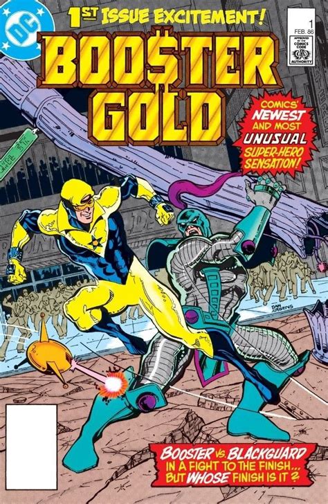 Blackguard vs Booster Gold | Dc comic books, Comics, Comic books