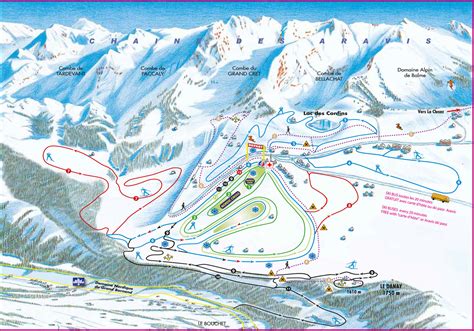 La clusaz ski » Voyage - Carte - Plan