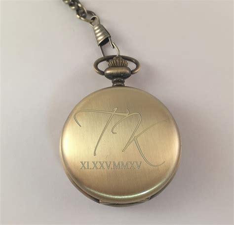 Personalized Pocket Watch Engraved for Free by EngravedMemories