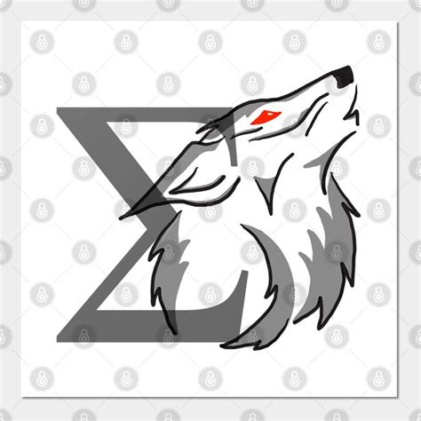 Sigma wolf by gavlart | Art prints, Art, Print