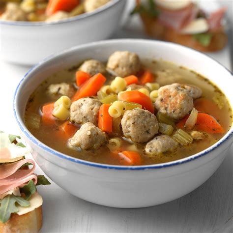 Hearty Turkey Meatball Soup Recipe: How to Make It | Taste of Home