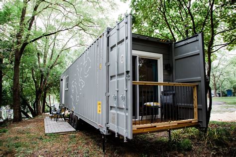 Shipping Container Home on Wheels