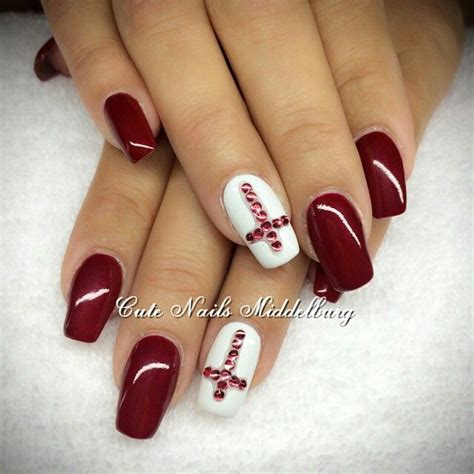 Pin by KimsKie's Nails on ♥ Acrylic & Gel Nails & Nailart ♥ | Cross ...