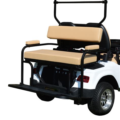 STAR Cart 2 in 1 Combo Golf Cart Rear Seat Kit and Bag Holder | Golf Cart Tire Supply