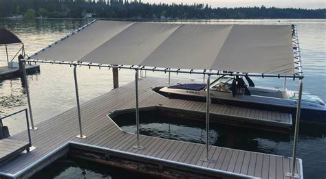 Rush-Co Marine Products | Custom Covers for Boat Lift Canopies | Boat canopy, Boat lift, Canopy ...
