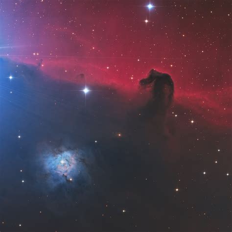 Horsehead Nebula, IC 434, NGC 2023 | Telescope Live