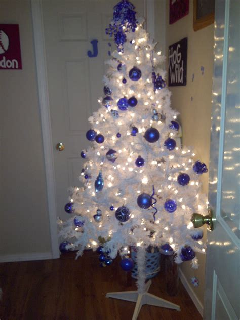 20+ Royal Blue Christmas Tree – DECOOMO