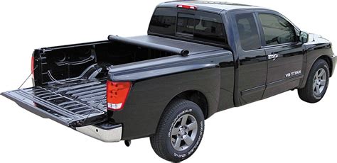 2018 Nissan Titan TruXedo Lo Pro Soft Roll-up Tonneau Cover - Black