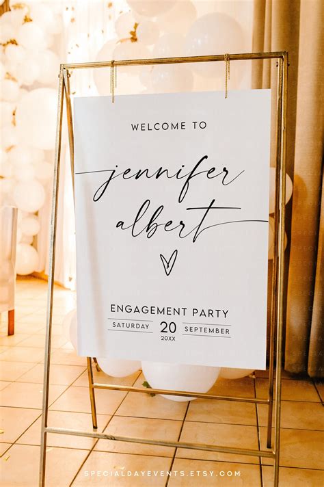 Engagement Party Sign Engagement Sign Engagement Party Sign - Etsy