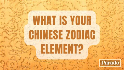 Chinese Zodiac Elements: Which One Is Yours? - Parade