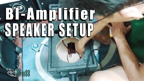 Bi Amplifier Speaker Setup | Dual Amplifier Speaker Setup - YouTube