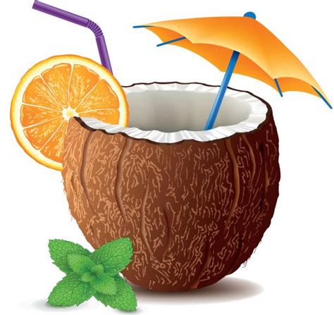 coconut drink clip art 20 free Cliparts | Download images on Clipground 2024