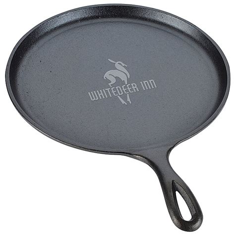 4imprint.com: Lodge Cast Iron Griddle - 10.5" 165221