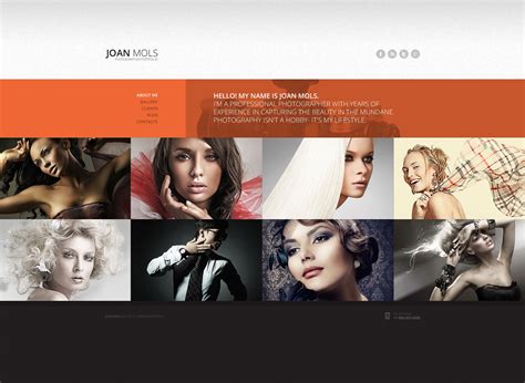 Photography Portfolio Website Template