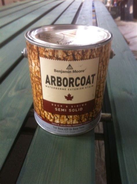 Benjamin Moore Arborcoat Semi-Solid Stain : The Blogging Painters