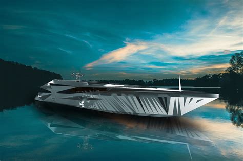 Check out This Futuristic Yacht Concept from George Lucian | Luxury4Play.com