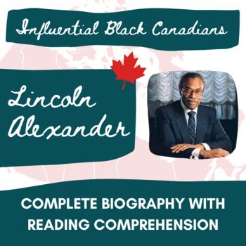 Lincoln Alexander - Biography and Comprehension [Influential Black ...