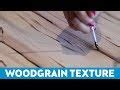 How to Paint Wood Grain with Acrylics - Pinot's Palette