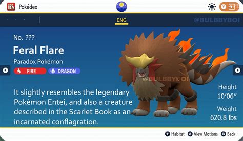 Feral Flare | Paradox Entei Design Speculation | Know Your Meme