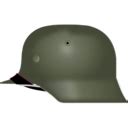 Color Wheel of German World War 2 Helmet clipart