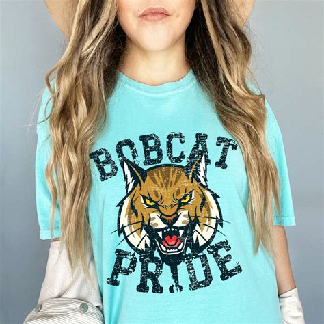 Bobcats Shirt Bobcat Tshirt Bobcat Pride Tee Retro School - Etsy