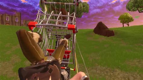 Fortnite cart funny bug - YouTube